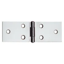 CERNIERA IN ACCIAIO INOX ART.122IN mm. 80 x 31 - pz. 2