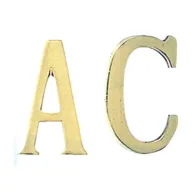 BL LETTERA C IN OTTONE 75 MM (6