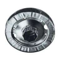 PULEGGIA C/CALOTTA ACC D 180 MM P/RULLO OTTAG (5