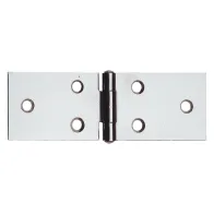 CERNIERA IN ACCIAIO INOX ART.122IN mm.120 x 31 - pz. 2