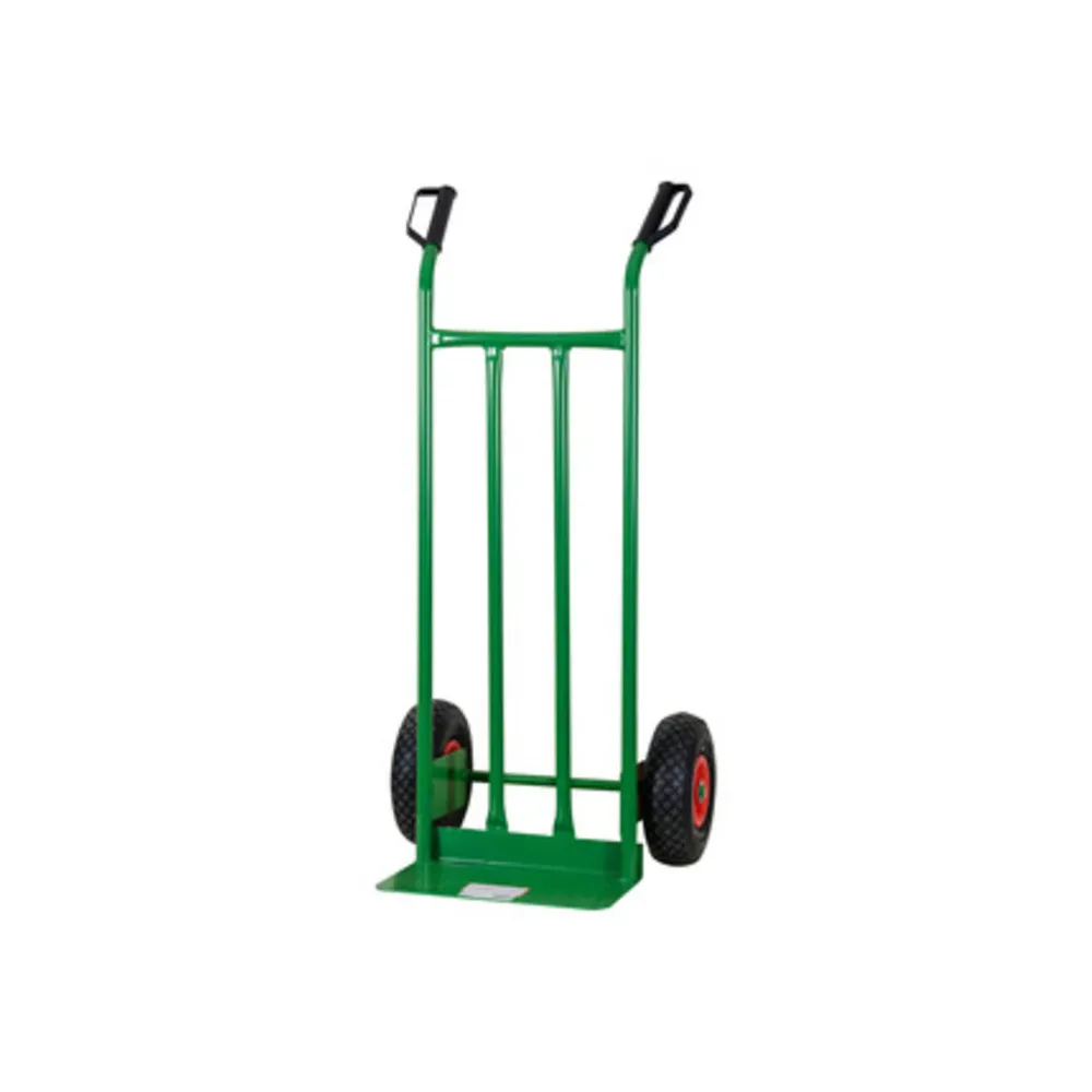CARRELLO PORTACASSE 2 RUOTE PNEUMATICHE 200 KG CARRELLO PORTACASSE 2 RUOTE PNEUMATICHE 200 KG