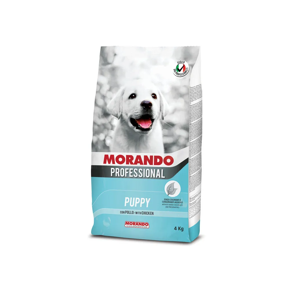 CIBO CANE MORANDO  4 KG PUPPY POLLO