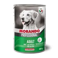 CIBO CANE MORANDO LATT  400 G PAT VITELLO (24
