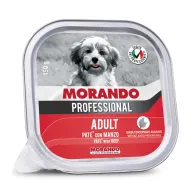CIBO CANE MORANDO VSC 150 G PATE MANZO (22
