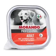 CIBO CANE MORANDO VSC 300 G PATE MANZO CAROTE (18