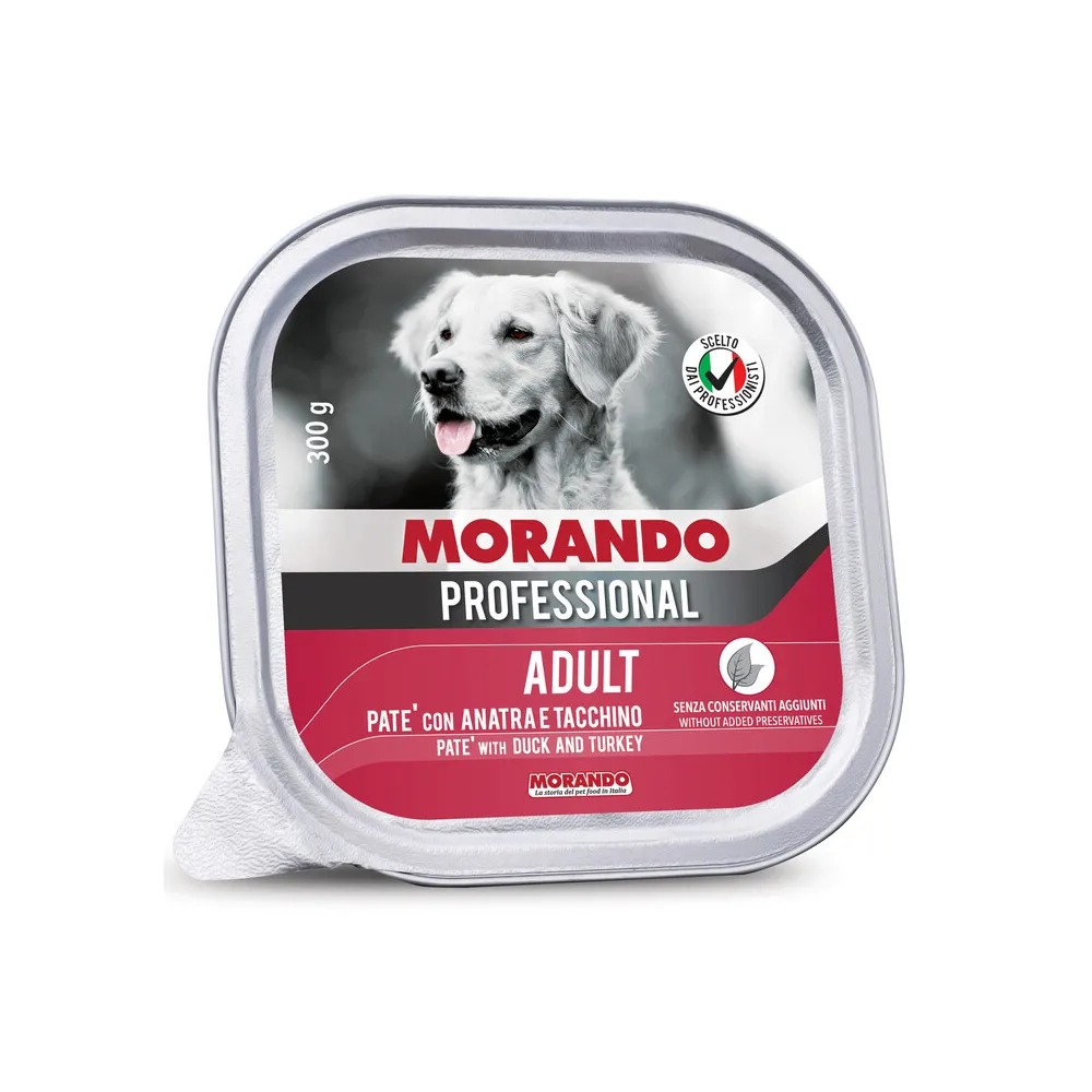 CIBO CANE MORANDO VSC 300 G PATE ANATRA TACCH (18
