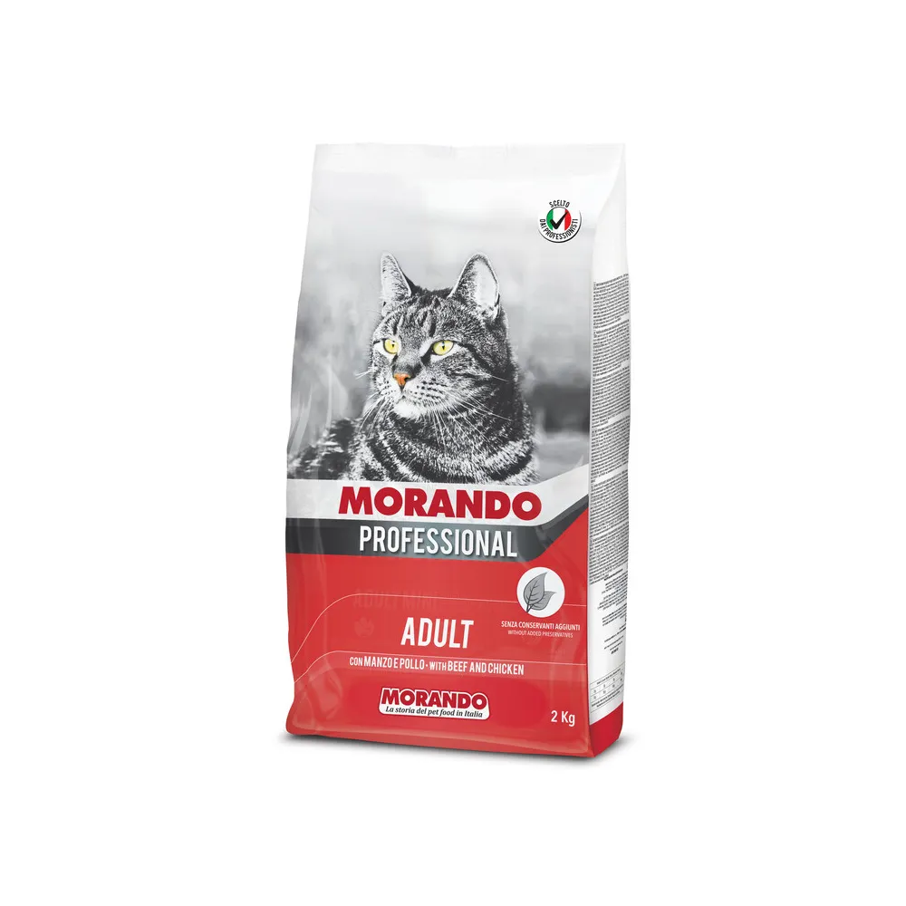 CIBO GATTO MORANDO 2 KG MANZO E POLLO