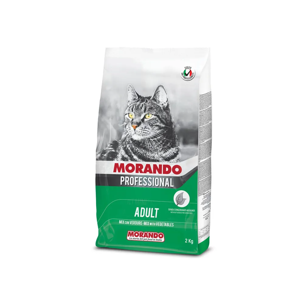 CIBO GATTO MORANDO 2 KG MIX VERDURE