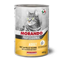 CIBO GATTO MORANDO LATT 400 G PAT POLLO TACCHIN (24