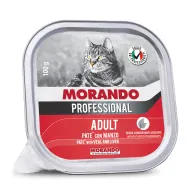 CIBO GATTO MORANDO VSC 100 G PATE MANZO (32