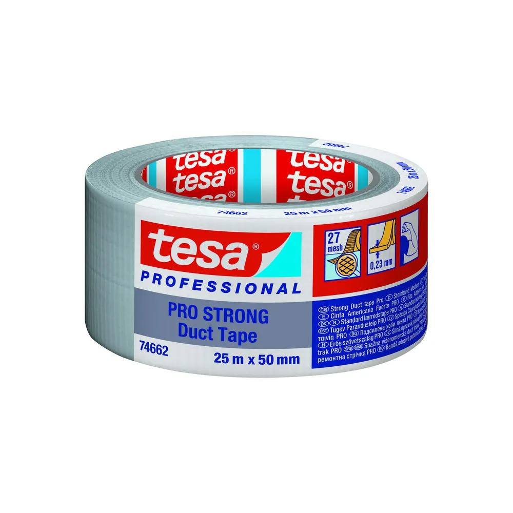 NASTRO AMERICANO PRO STRONG 50MMX25M GRIGIO (6 NASTRO AMERICANO PRO STRONG 50MMX25M GRIGIO (6