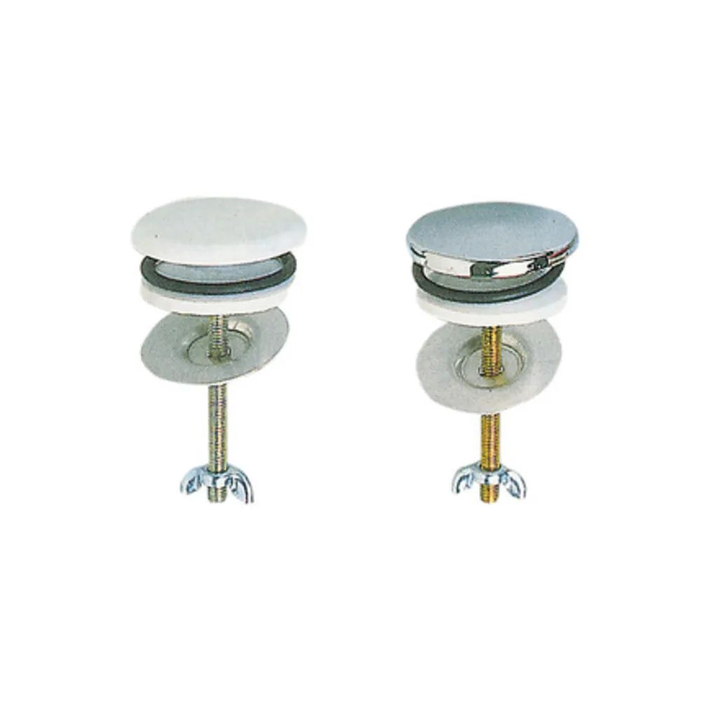 BL TAPPO COPRIFORO OTTONE BIANCO 2 PZ (6