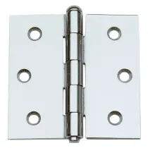 CERNIERA IN ACCIAIO INOX ART.124IN mm. 64 x 64 - pz. 2