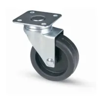 BL RUOTA GOMMA 220 D.40 C/PIASTRA  2 PZ (4
