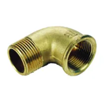 IDRAULICA - GOMITO MF 92 OTTONE GIALLO D 3/8 (10