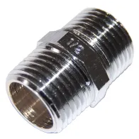 IDRAULICA - VITE DOPPIA 280 OTTONE CROMATO D 1/2 (10