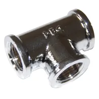 IDRAULICA - TEE 130 OTTONE CROMATO D 1/2 (10