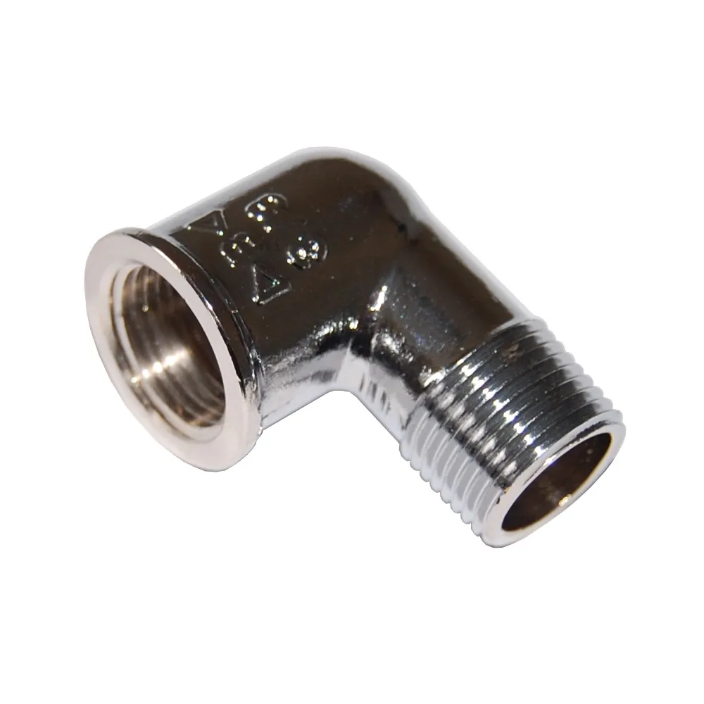 IDRAULICA - GOMITO MF 92 OTTONE CROMATO D 1/2 (10