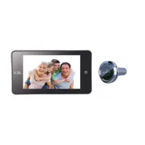 SPIONCINO 110 GRADI DIGITALE E0378 CROMO SAT. 4