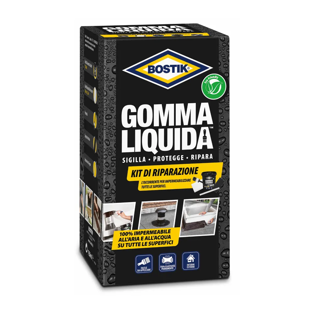 BOSTIK GOMMA LIQUIDA KIT DI RIPARAZIONE