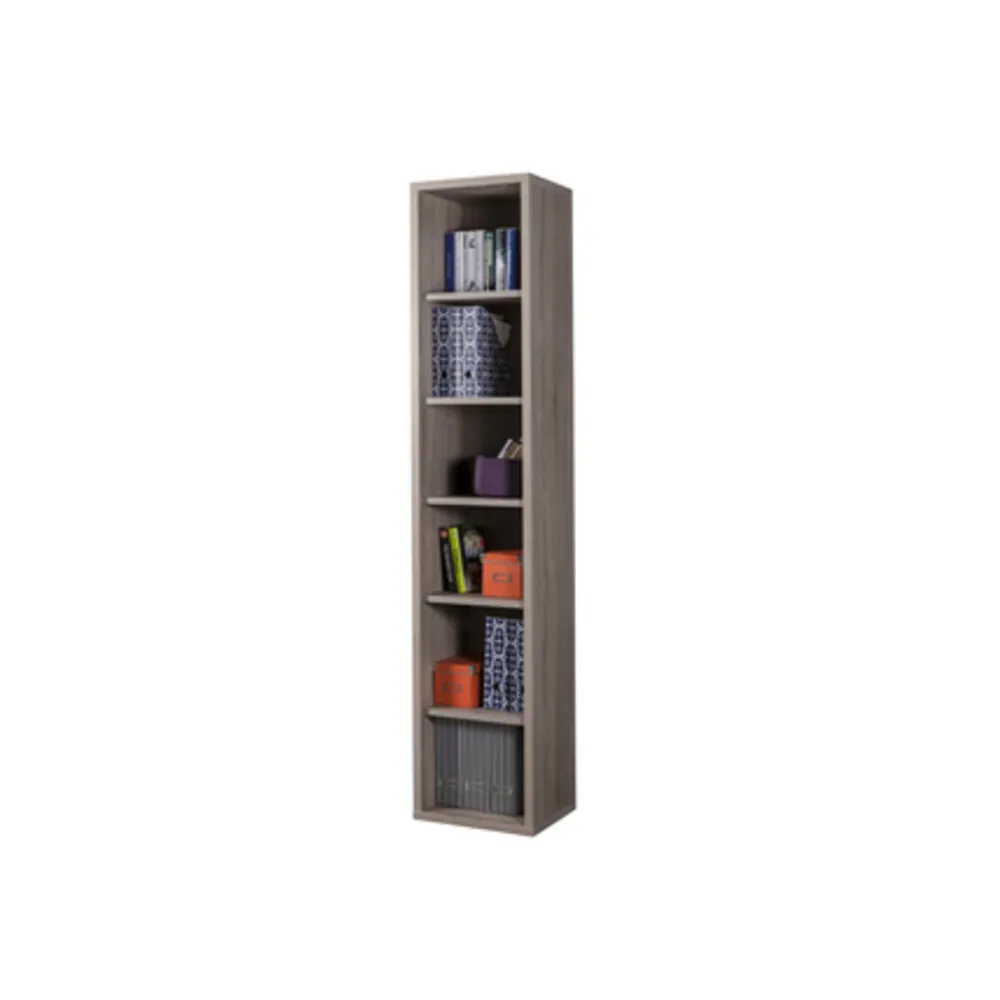 DISEGNO LIBRERIA 6 VANI 36X44XH217 CM ROVERE