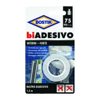BOSTIK NASTRO BIADESIVO INTERNI 19MMX1