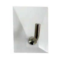 SC GANCIO ADESIVO IN PLASTICA 1 POSTO 8 PZ (5