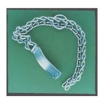 PL COLLARE P/CANI ACCIAIO ZINCATO 40 CM (6