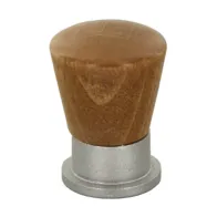 POMOLO CONICO LEGNO OTT 745A D 19 MM NOCE CH* (25