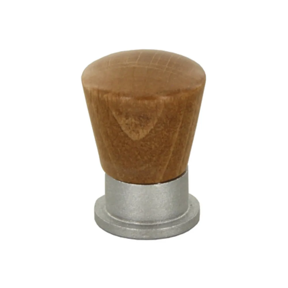 POMOLO CONICO LEGNO OTT 745A D 19 MM NOCE CH* (25