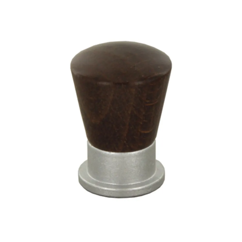 POMOLO CONICO LEGNO OTT 745A D 19 MM NOCE SC (25 POMOLO CONICO LEGNO OTT 745A D 19 MM NOCE SC (25