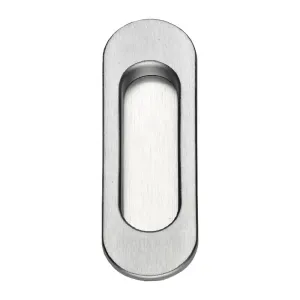 MANIGLIA OVALE P/PORTA SCORR S/FORO OTT CRO SAT (10