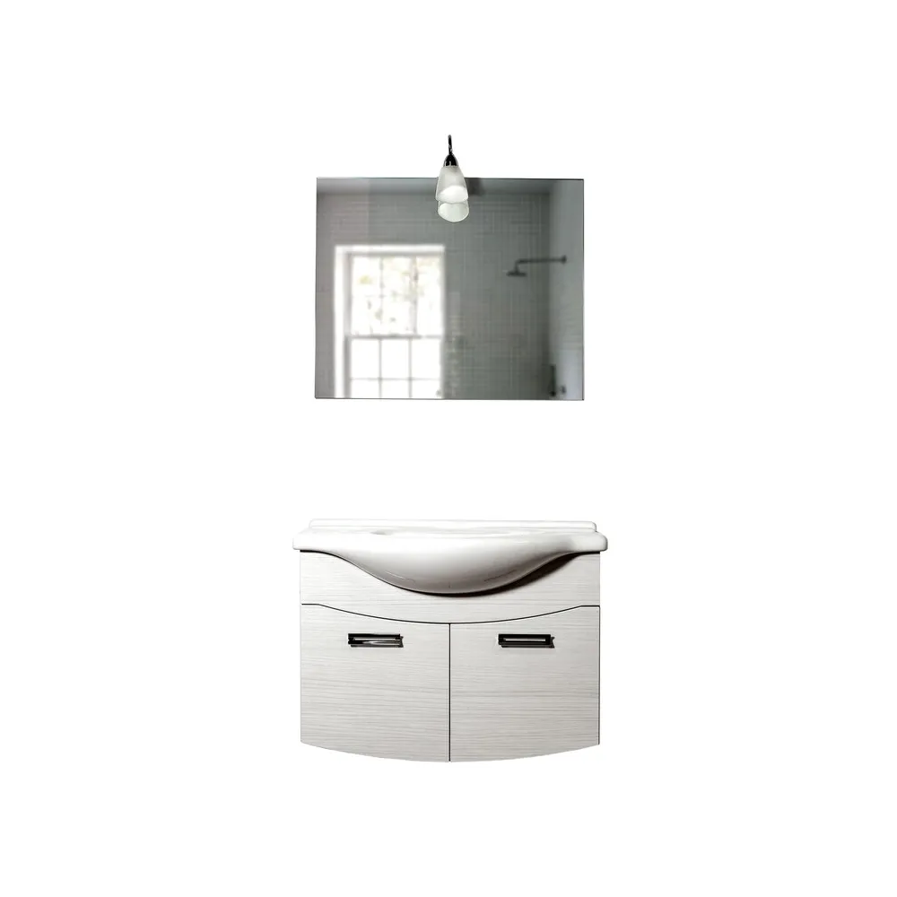 MOBILE BAGNO IRIS 2 ANTE 85 SOSP. B.CO PORTUNA