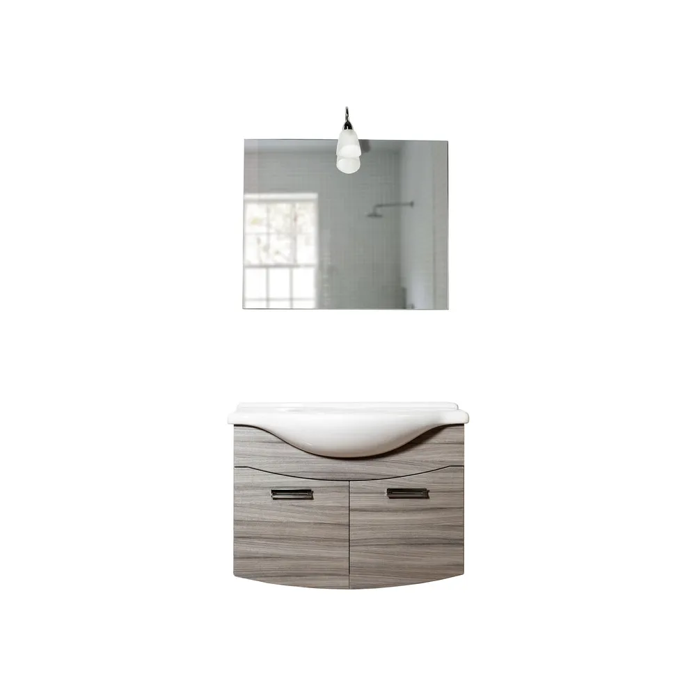 MOBILE BAGNO IRIS 2 ANTE 85 SOSP. PALISSANDRO