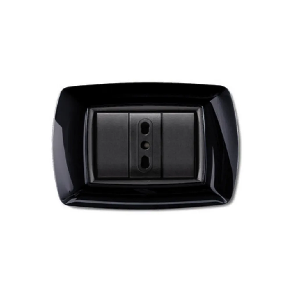 PLACCA LIFE LIVING PLAST NERO 3P (10