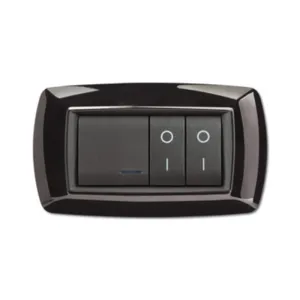 PLACCA LIFE LIVING PLAST NERO 4P