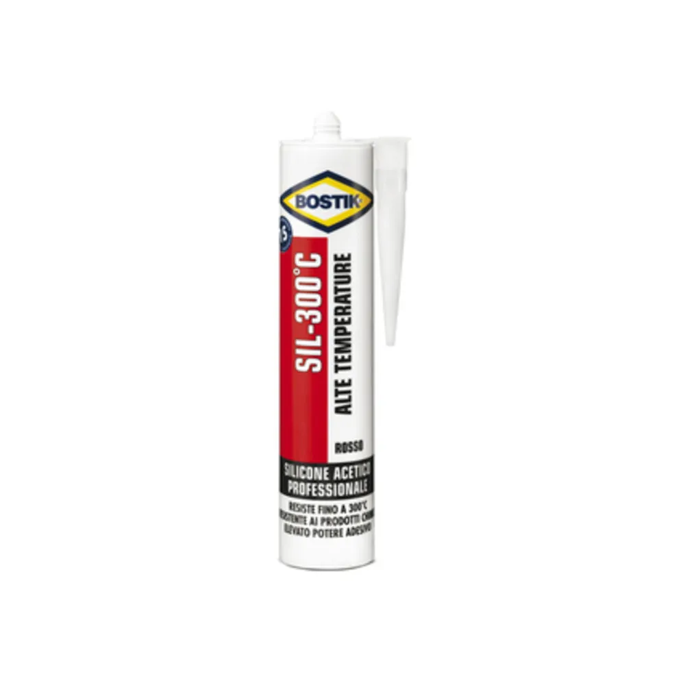BOSTIK SILICONE SIL-300 C ALTE TEMPERAT 300 ML CART (12 BOSTIK SILICONE SIL-300 C ALTE TEMPERAT 300 ML CART (12