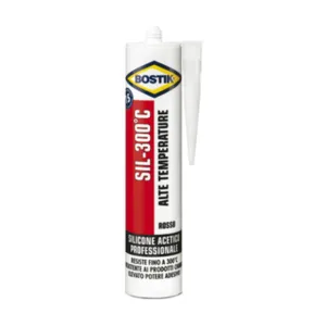 BOSTIK SILICONE SIL-300 C ALTE TEMPERAT 300 ML CART (12