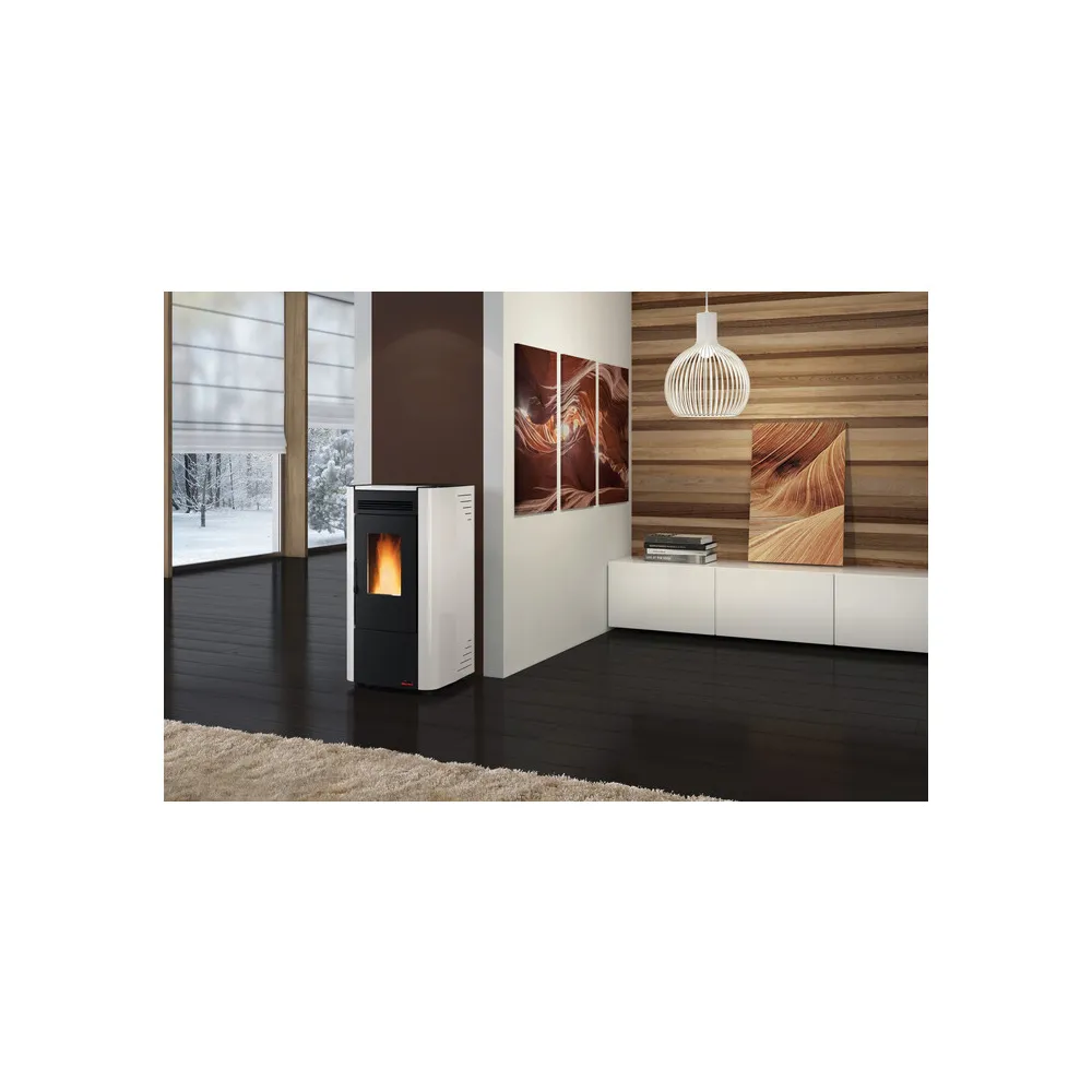 STUFA PELLET VENTIL 6.5 KW KETTY EVO 2.0 BIANCO