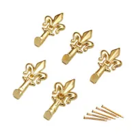 BL GANCIO P/QUADRO GIGLIO 47 MM ORO L N. 2 5 PZ* (5