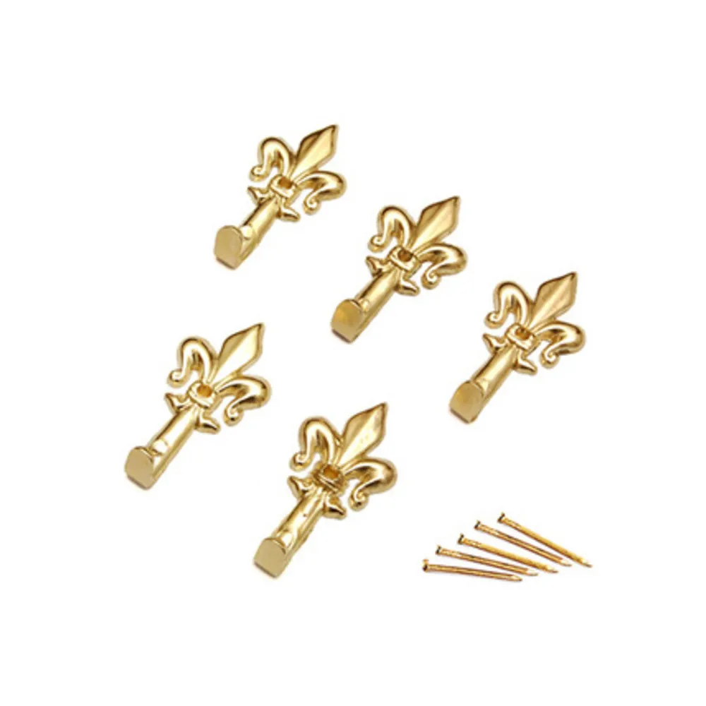 BL GANCIO P/QUADRO GIGLIO 47 MM ORO L N. 2 5 PZ* (5