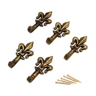 BL GANCIO P/QUADRO GIGLIO 47 MM BRON N. 2 5 PZ* (5