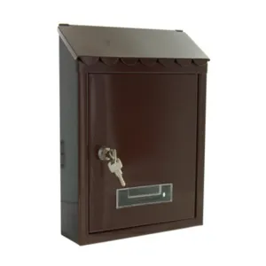 CASSETTA POSTALE GARDEN ACCIAIO MARRONE TX0080 (6