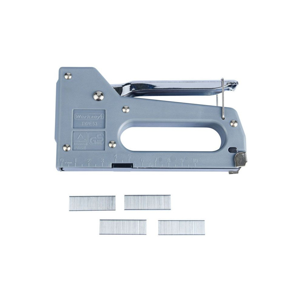 TUV GS certified stapler for hobby use, 200 staples included