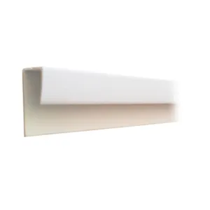 PROFILO TERMINALE A100  300 CM BIANCO (12