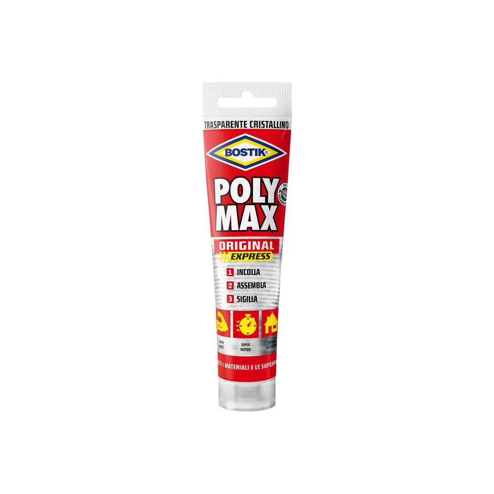 BOSTIK POLYMAX CRISTAL EXPRESS 115 G TUBO (12