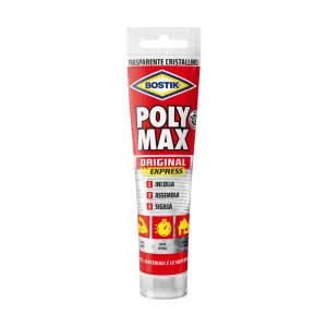 BOSTIK POLYMAX CRISTAL EXPRESS 115 G TUBO (12