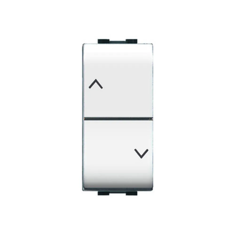 LIFE 4022 WH DOPPIO PULSANTE P/TAPPAR BIANCO