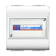 LIFE 4025 WH PULSANTE C/PORTANOME BIANCO (6