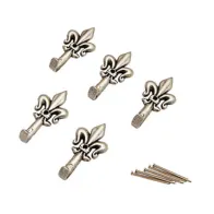 BL GANCIO P/QUADRO GIGLIO 32 MM ARGEN N. 0 5 PZ* (5